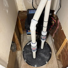 Double-Sump-Pump-Installation-with-Battery-Backup-in-Western-Springs-IL 2